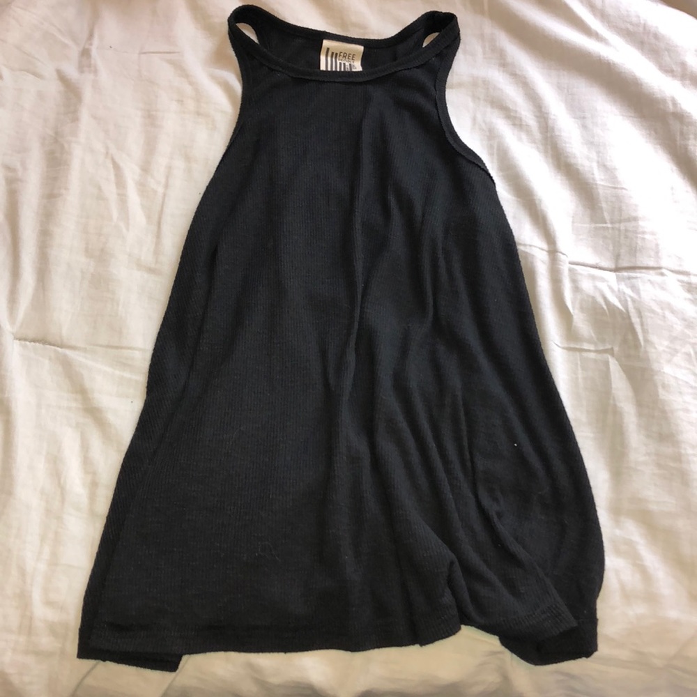 black free people tank top